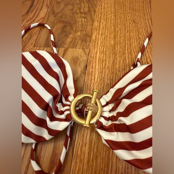 ViX Swimwear Paula Hermanny Audrey Erin Bikini Top Size Large - Picture 4 of 9